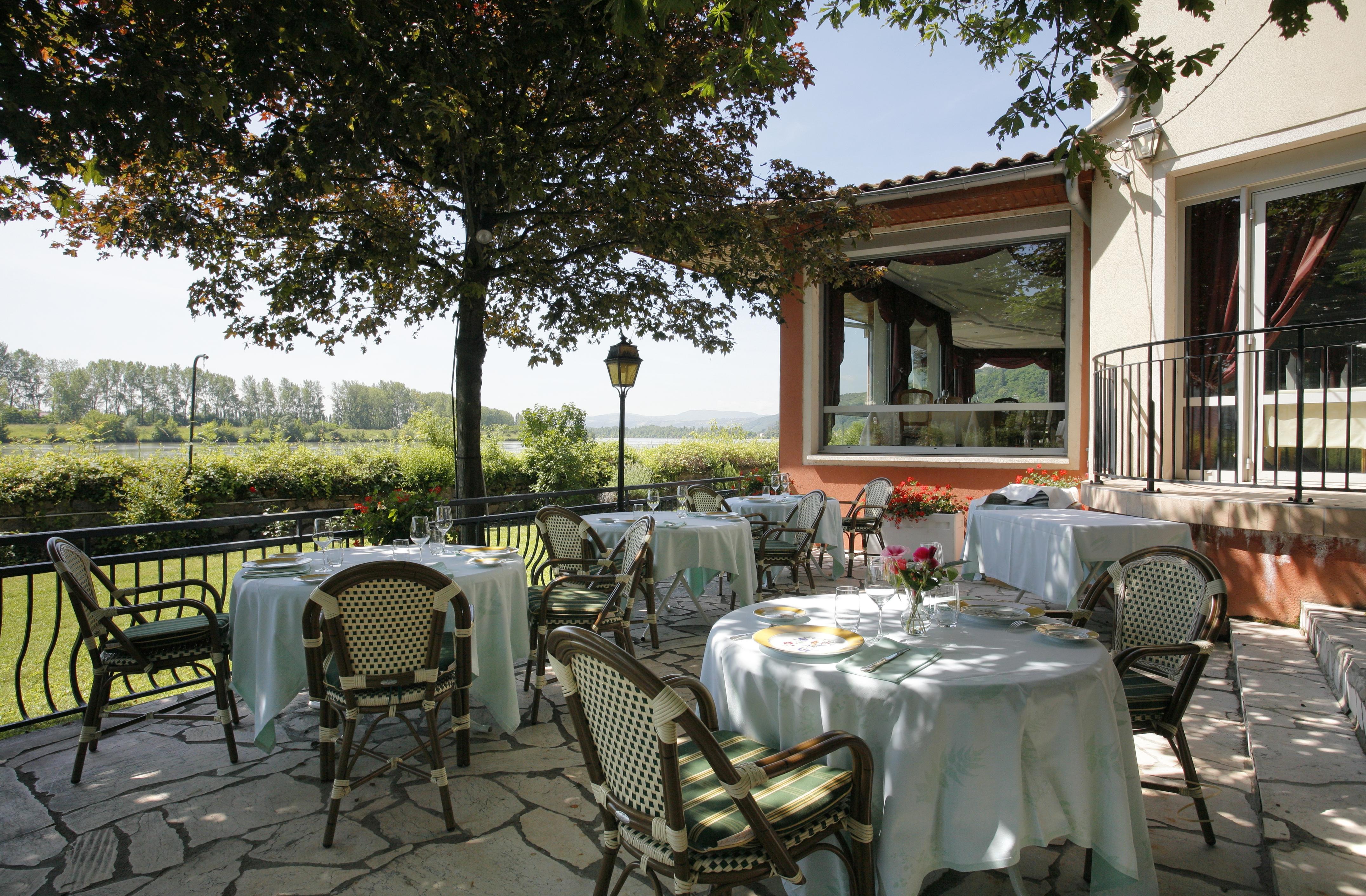 Hôtellerie Beau Rivage Condrieu Exterior foto