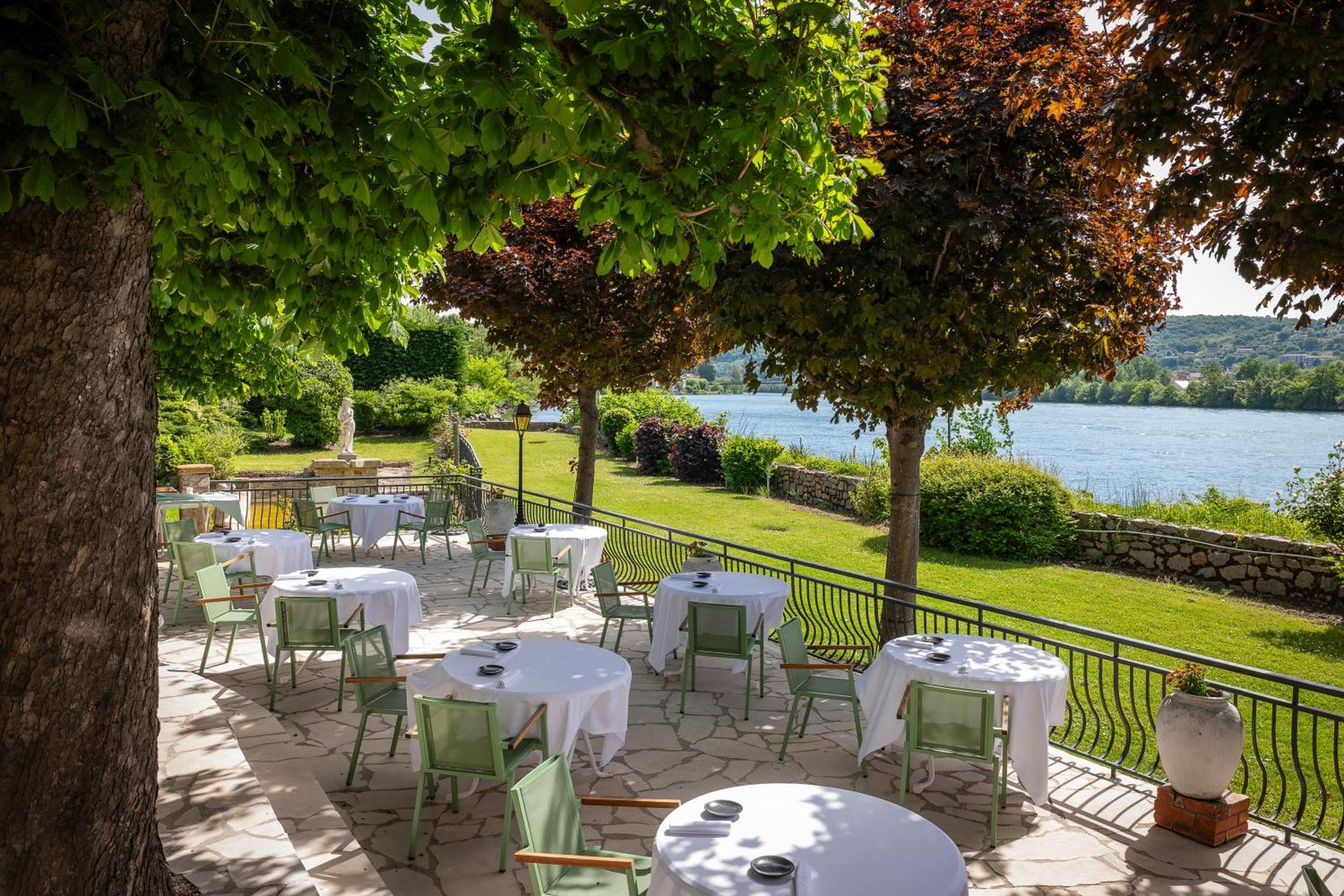 Hôtellerie Beau Rivage Condrieu Exterior foto