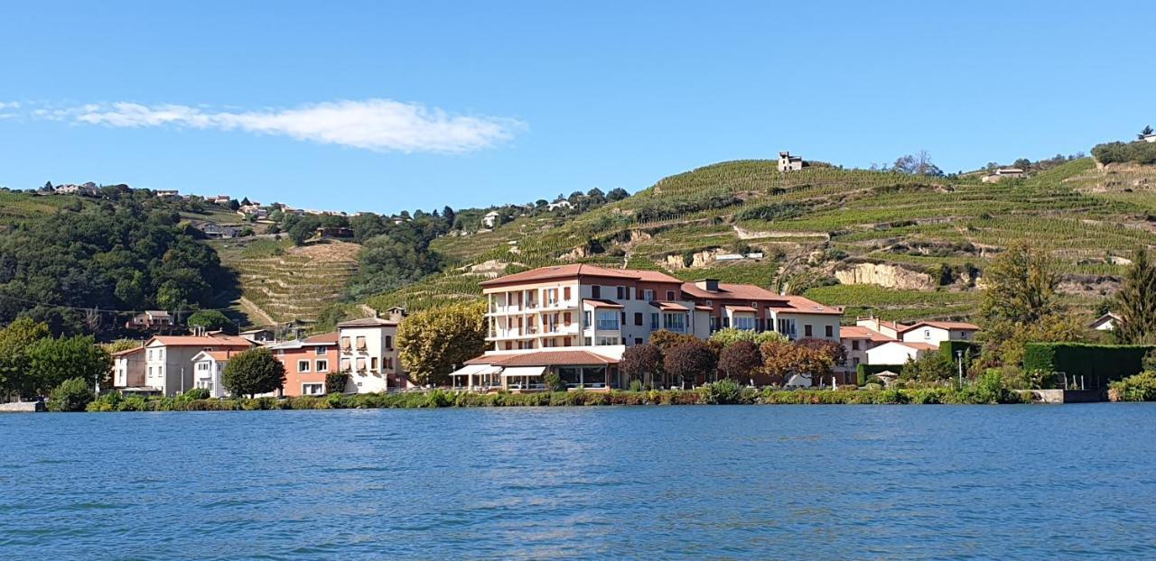 Hôtellerie Beau Rivage Condrieu Exterior foto